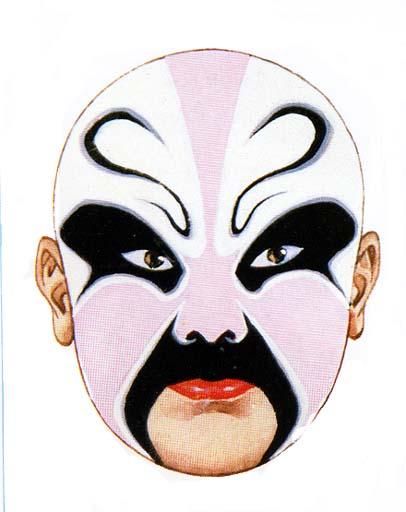 Chinese Opera Mask, Fu Long