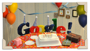 Google's 13th Birthday 13