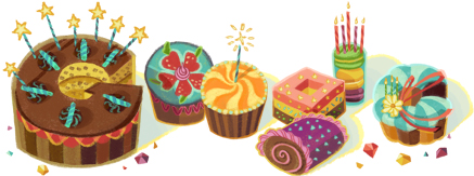 Happy Birthday to You from Google 2012 